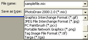 save favicon as gif or png